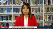 Giulliana Loza: Decisión del juez que rechaza nuestra excepción no es definitiva - Noticias de giulliana-loza