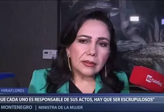 Gloria Montenegro sobre Chaglla: “Si tuviera que devolver S/10 mil millones, lo haría”