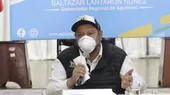 Gobernador de Apurímac sobre diálogo en Las Bambas: La presencia del premier es importante  - Noticias de rafael-lopez-aliaga