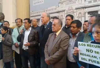 Gobernador de Loreto pide a Ejecutivo ratificar ley aprobada por el Congreso