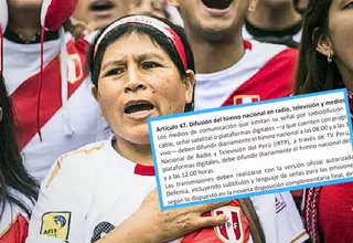 Gobierno busca obligar a medios a emitir el himno nacional