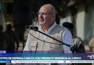 Ejecutivo concluye designación de Carlos Díaz como ministro de Defensa