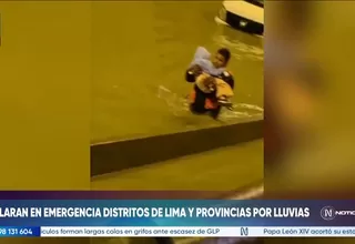 Declaran estado de emergencia por 60 días en Villa El Salvador y VMT por lloviznas