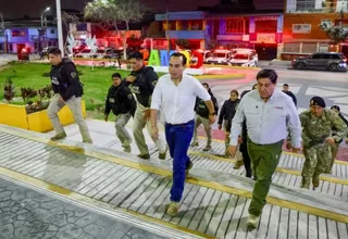 Gobierno descarta toque de queda en estado de emergencia vigente