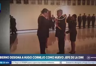 Gobierno designó a Hugo Antonio Cornejo Valdivia como nuevo director de la DINI