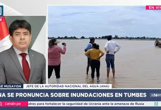 Gobierno despliega maquinaria en Tumbes ante desbordes de ríos