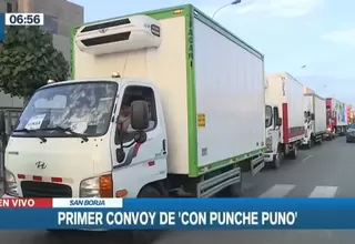 Gobierno envía primer convoy de la campaña Con Punche Puno