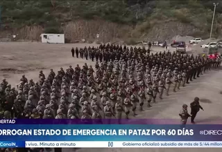 Prorrogan estado de emergencia en Pataz por 60 días ante el avance del crimen organizado