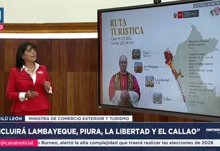 Gobierno lanza ruta turística “Caminos del Papa León XIV”