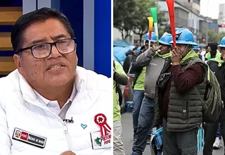 Gobierno no aceptará condicionamientos de mineros, afirma Malaver