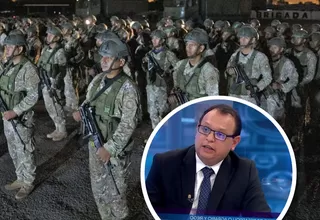 Gobierno pedirá que las FF. AA. lideren la lucha contra la criminalidad, según Vinelli