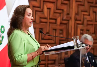 Gobierno pide autorización para que Dina Boluarte viaje a Suiza