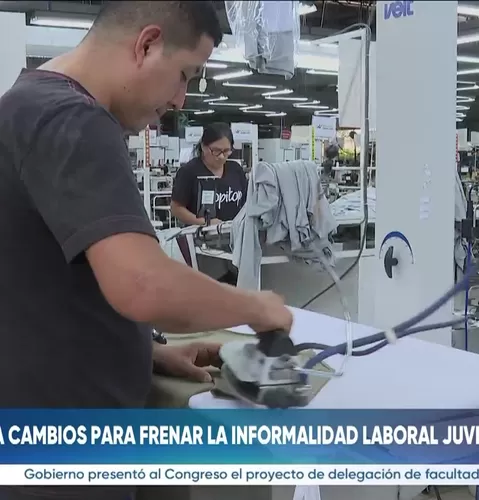 Gobierno pide facultades para frenar informalidad laboral juvenil