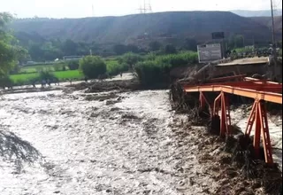 Ejecutivo amplió estado de emergencia en distritos de 3 regiones debido a lluvias