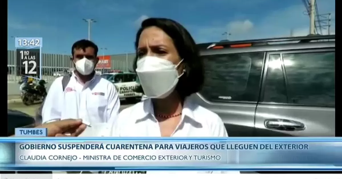 El Ejecutivo suspenderá cuarentena para los viajeros que lleguen del exterior El Ejecutivo suspenderá cuarentena para los viajeros que lleguen del exterior