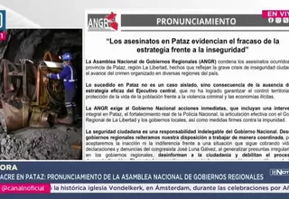 Gobiernos regionales exigen intervención tras crímenes en Pataz