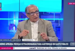 González Izquierdo: Perú está en “ámbar” en su situación fiscal