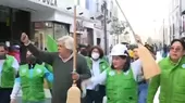 Gonzalo Alegría, Yuri Castro y Elizabeth León cerraron sus campañas municipales - Noticias de campana