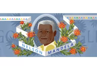 Google dedica uno de sus famosos 'doodles' a Nelson Mandela 