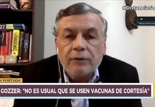 Ernesto Gozzer: "Usualmente no se utilizan productos extra, todos son usados en voluntarios"