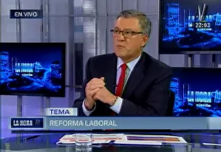 Grados: "La reforma laboral se tiene que trabajar desde abajo y consensuar"