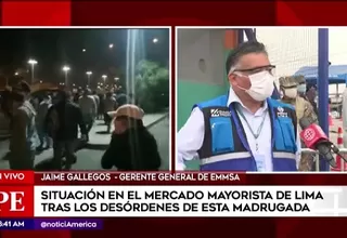 Responsabilizan a estibadores informales por violento ingreso al Gran Mercado Mayorista