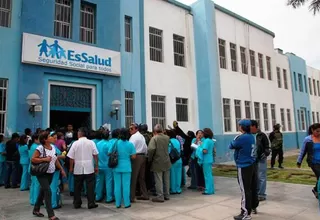 Gremios médicos de Essalud anuncian que no atacarán paro el 8 de julio