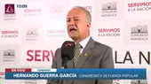 Guerra García: Los 18 muertos son responsabilidad exclusiva de Pedro Castillo - Noticias de guerra-garcia