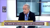 Guerra García: El ánimo de Fuerza Popular es no dar la confianza al gabinete Bellido - Noticias de marina-guerra