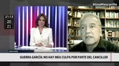 Guerra García: Preocupa una Cancillería que quiera llevarnos al desprestigiado socialismo bolivariano - Noticias de guerra