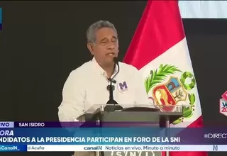 Mesías Guevara propone inversión transparente y empleo con apoyo a MYPES