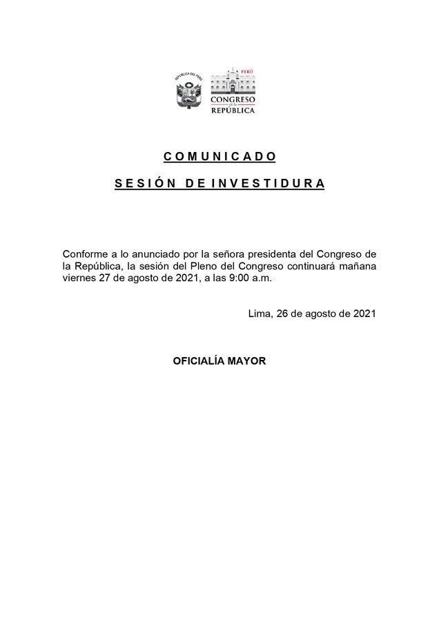 Fuente: Congreso