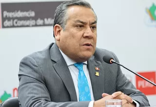 Gustavo Adrianzén: “La presidenta ha dicho que gobernará hasta el 28 de julio del 2026"