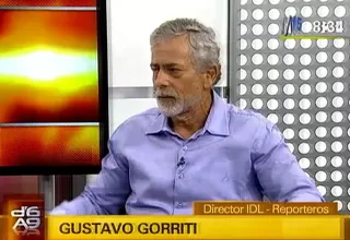 Gustavo Gorriti: Censura contra Ana Jara por caso DINI ha sido inflada