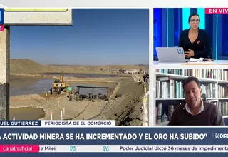 Gutiérrez sobre nivel de mercurio en pobladores de río Nanay