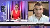 Guzmán: Presentaremos una denuncia constitucional contra Vizcarra y funcionarios vacunados - Noticias de julio-guzman
