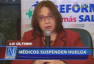 De Habich: acordamos con la Federación Médica el incremento de dos bonos económicos 