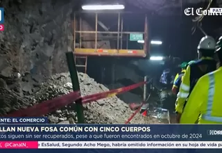 Hallan fosa común con cinco cuerpos en zona minera de Pataz