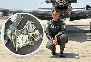 FAP localizó gran parte del fuselaje del avión de Ashley Vargas en el fondo marino
