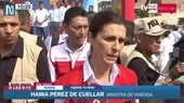 Hania Pérez de Cuellar: Las piedras no destruirán la democracia, pero están afectando a los más vulnerables - Noticias de protestas