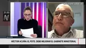 Héctor Acuña: Definitivamente que sí apoyaremos una interpelación en contra de Maraví - Noticias de hector-acuna