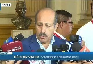 Héctor Valer: Dina Boluarte no ha perdido perdón respecto a los fallecidos