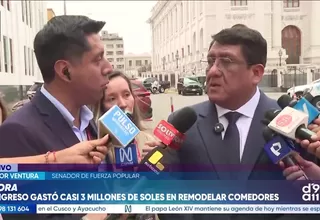 Héctor Ventura defiende a César Astudillo tras cruce con senador Iber Maraví
