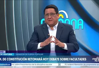 Héctor Ventura: Senado puede revisar facultades legislativas sin “desnaturalizar” su esencia