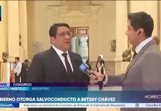 Héctor Ventura sobre salvoconducto a Betssy Chávez: “Aquí priman los acuerdos internacionales, no cálculos personales”