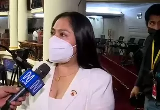 Heidy Juárez cuestionó manejo del Congreso por reconsideración de la ley de la contrarreforma universitaria  