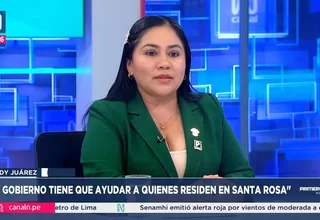 Heidy Juárez pide acciones claras del Gobierno por frontera con Colombia
