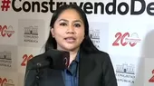 Heidy Juárez tras presentar su renuncia a la bancada: El topo se queda en APP - Noticias de app