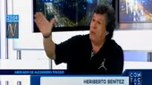 Heriberto Benítez: Alejandro Toledo no se fugó, salió del país - Noticias de benitez