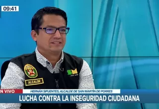 Hernán Sifuentes: Es importante que nos doten de presupuesto para comprar armas no letales